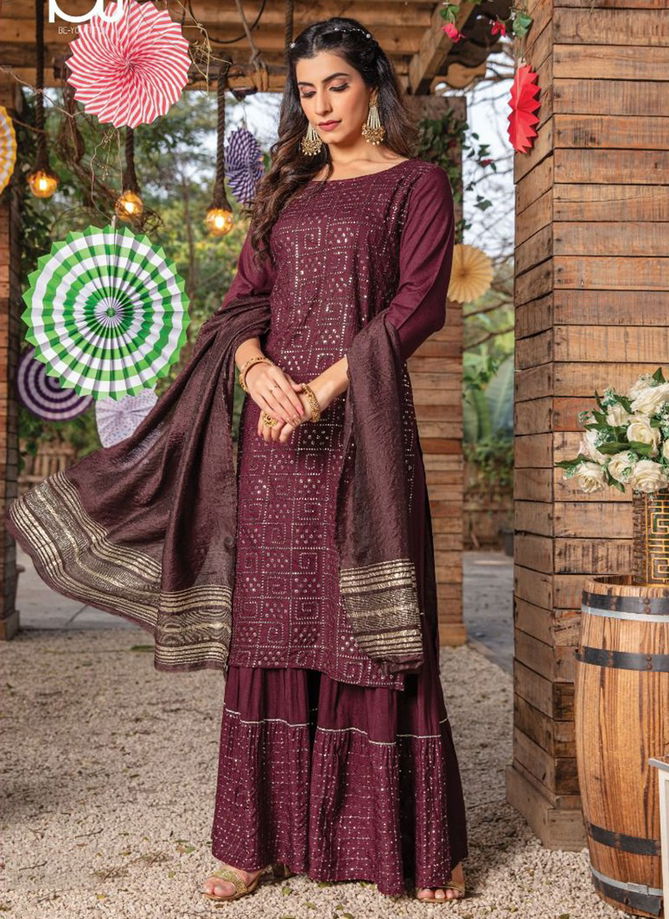 Wine Colour Laila Wanna New latest Designer Ethnic Wear Rayon Salwar Suit Collection 104